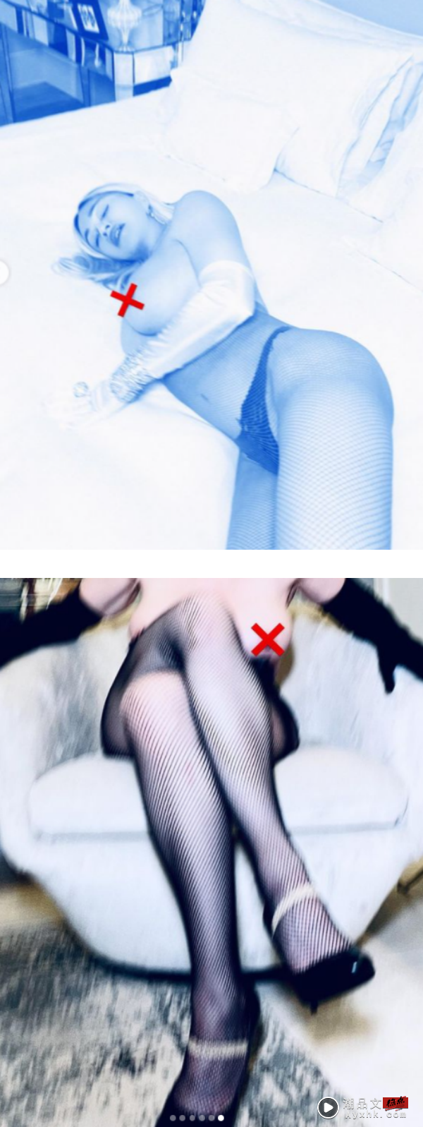 63岁Madonna半裸照流出！超近距离拍“敏感部位”...遮了等于没遮 娱乐资讯 图2张